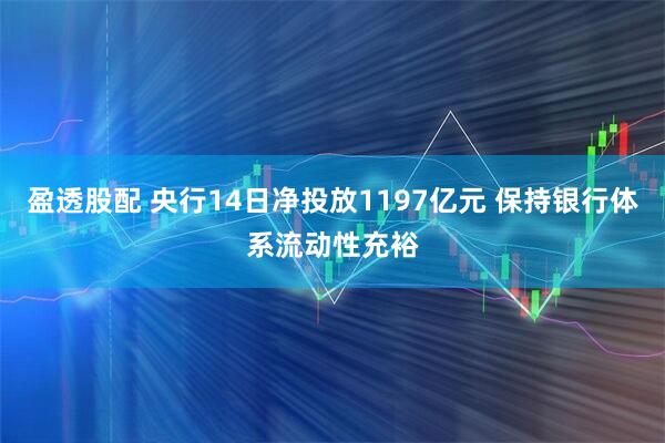 盈透股配 央行14日净投放1197亿元 保持银行体系流动性充裕