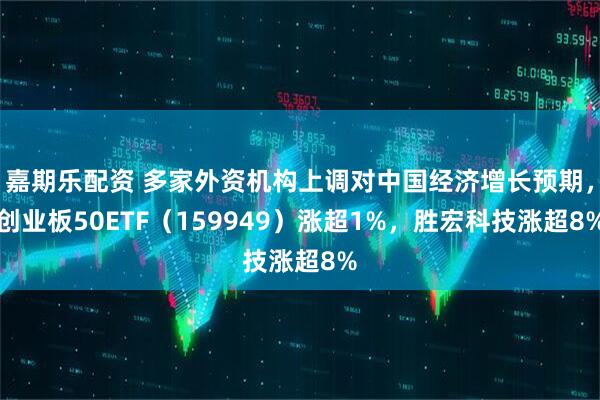 嘉期乐配资 多家外资机构上调对中国经济增长预期，创业板50ETF（159949）涨超1%，胜宏科技涨超8%